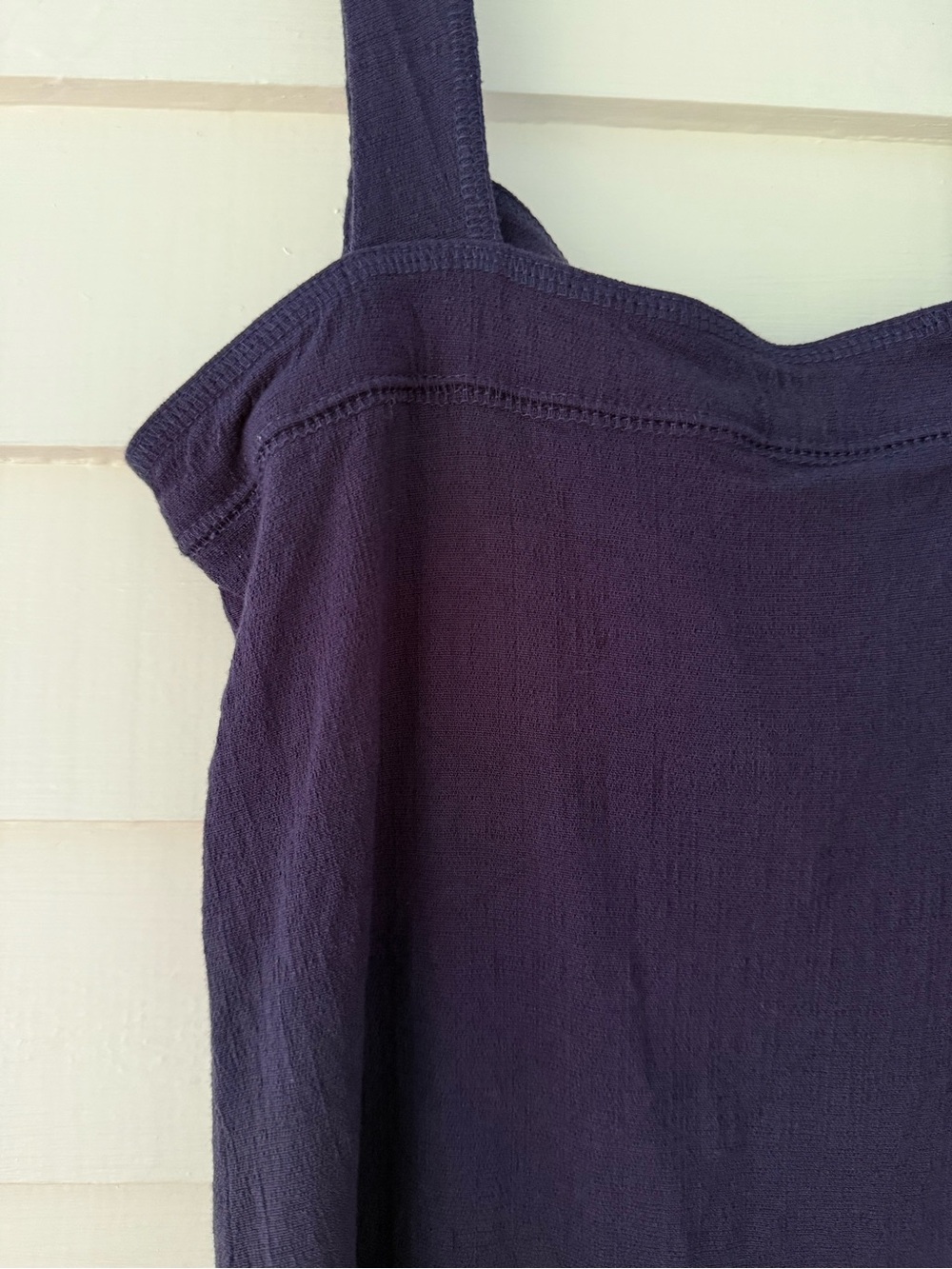 Free People | Intimately Navy Blue Lace-Up Sleeveless Bodysuit Size Large - Picture 4 of 7